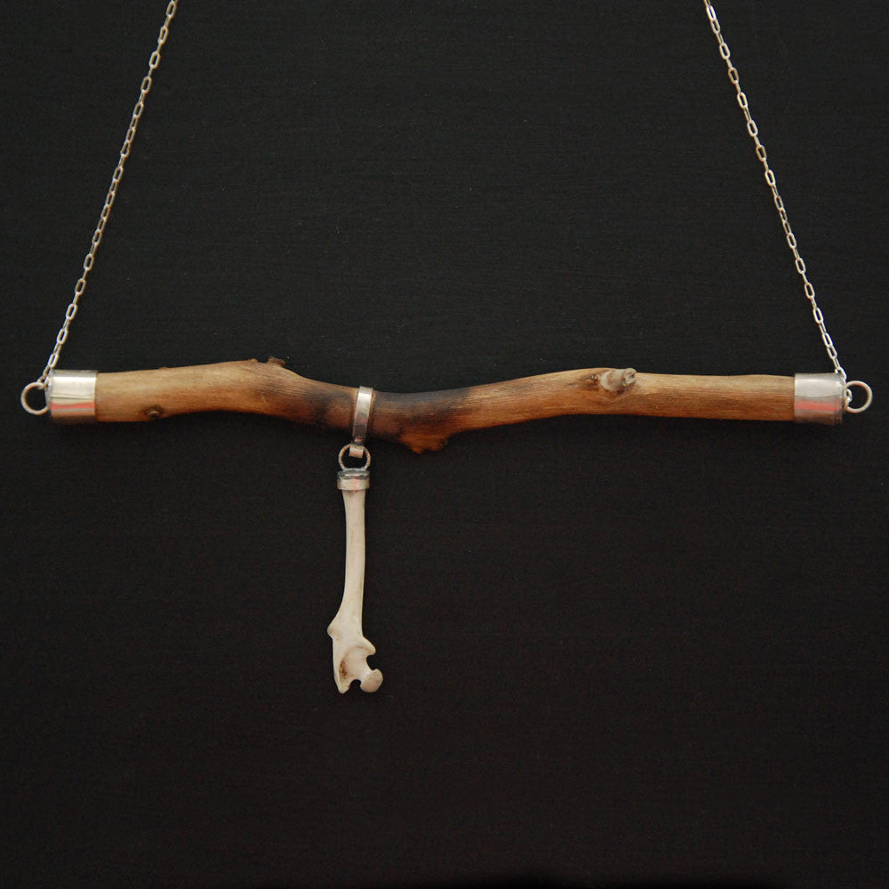 Wood + Bone Necklace